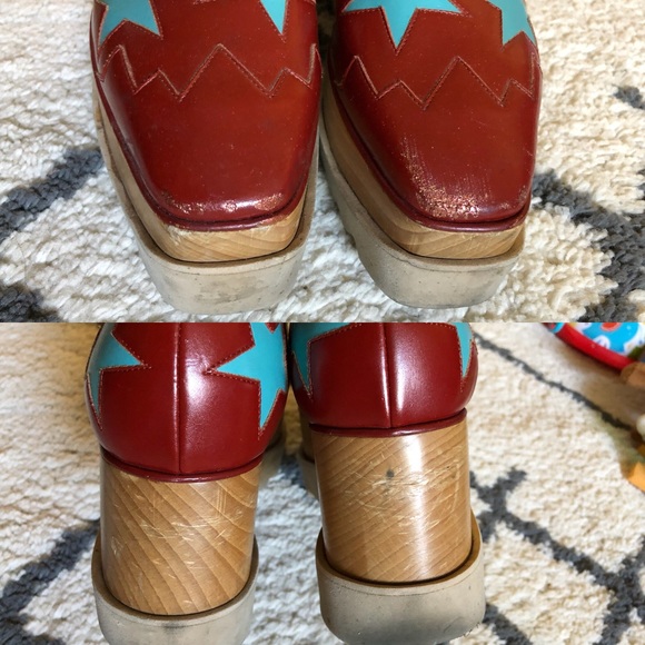 Host Pick Rare Stella McCartney Star Platform Shoe - Picture 7 of 8